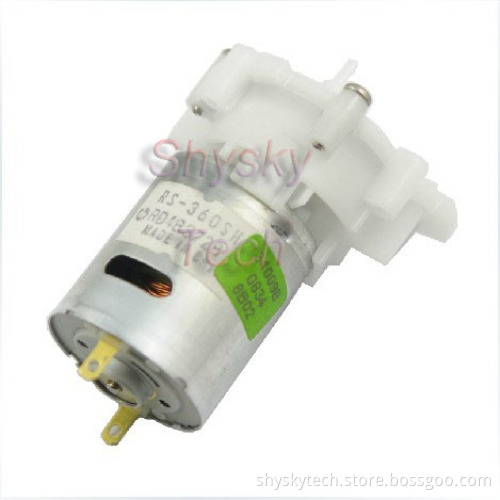 DC Micro pump Micro plastic gear-type DC water pump 6V